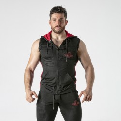 LOCKER GEAR HOODY VEST RED