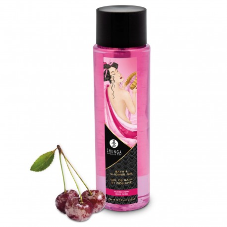 GEL DE BANHO E DUCHE BEIJÁVEL SHUNGA CEREJA GELADA 370ML