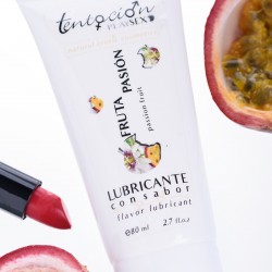 LUBRIFIANT AROMATISÉ AU FRUIT DE LA PASSION 80ML TENTACIÓN PLAY SEX