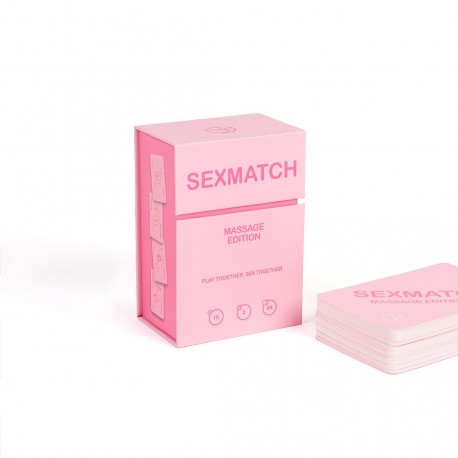 JOGO SEXMATCH MASSAGE EDITION - PT/EN/DE/DE/FR/NL/PT/IT/PL - SECRET PLAY