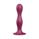 DILDO CINÉTICO DOUBLE BALL-R WEIGHTED DILDO VERMELHO SATISFYER