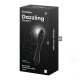 SATISFYER DAZZLING CRYSTAL 1 GLASS DILDO BLACK