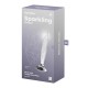 DILDO DE CRISTAL SPARKLING CRYSTAL TRANSPARENTE SATISFYER