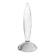 DILDO DE CRISTAL SPARKLING CRYSTAL TRANSPARENTE SATISFYER