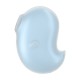 SATISFYER CUTIE GHOST - AIR PULSE VIBRATOR - BLUE