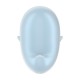 SATISFYER CUTIE GHOST - AIR PULSE VIBRATOR - BLUE