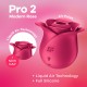 SATISFYER PRO 2 MODERN ROSE AIR PULSE VIBRATOR