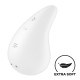 SATISFYER DEW DROP LAY-ON VIBRATOR WHITE