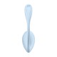 SATISFYER SMOOTH PETAL CONNECT APP - WEARABLE COUPLE VIBRATOR - LIGHT BLUE