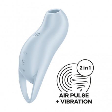 SATISFYER POCKET PRO 1 - BLUE