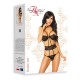 CONJUNTO BODY NOELE NEGRO BEAUTY NIGHT FASHION