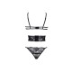 CONJUNTO BODY NOELE NEGRO BEAUTY NIGHT FASHION