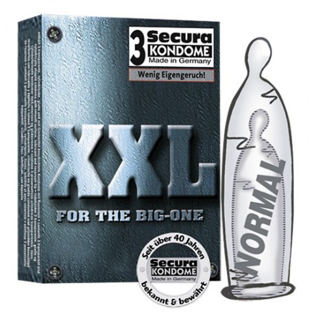 CONDONES XXL 3 UNIDADES