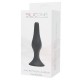 ANAL BOTTLE PLUG BLACK MEDIUM